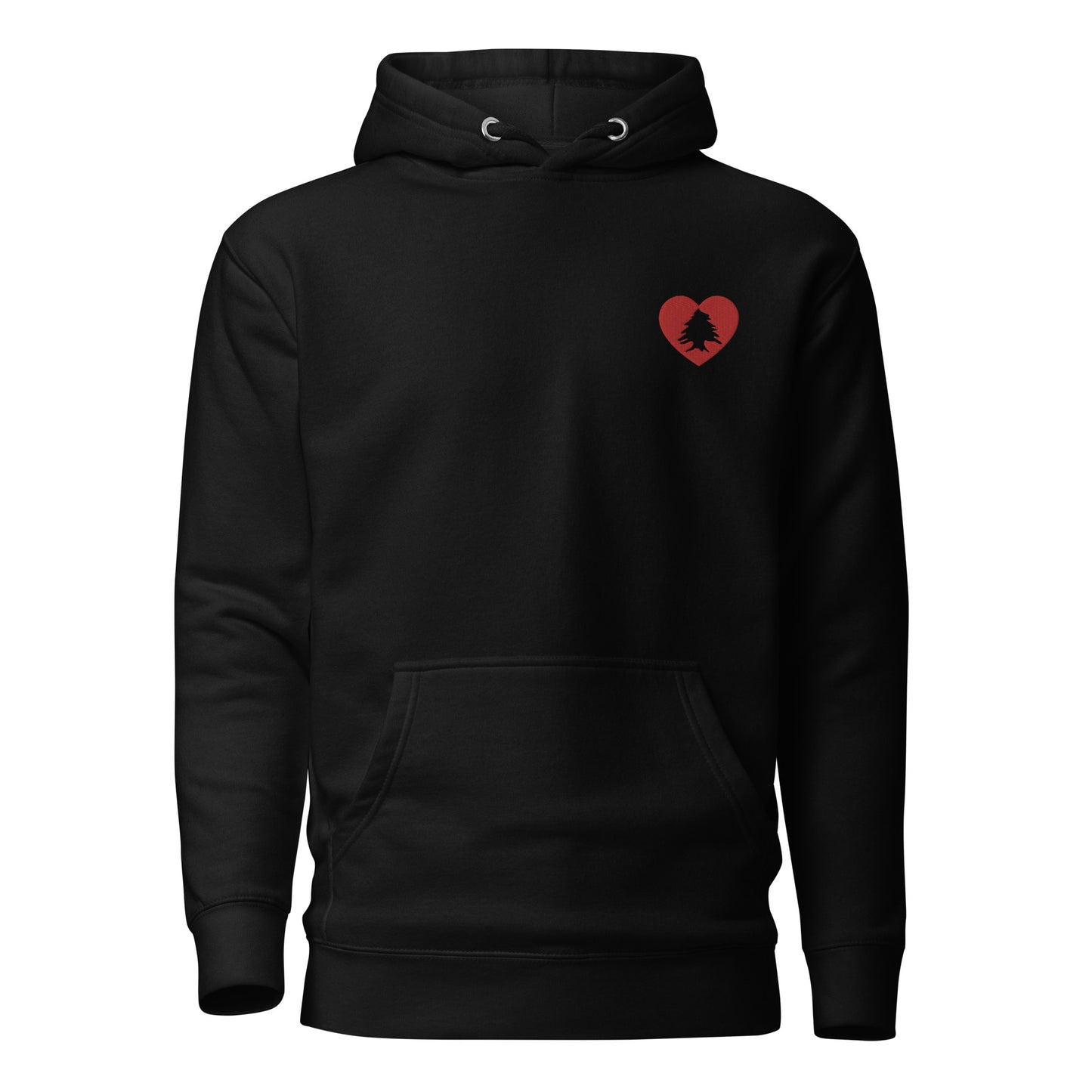 Embroidered Cedar Heart Hoodie