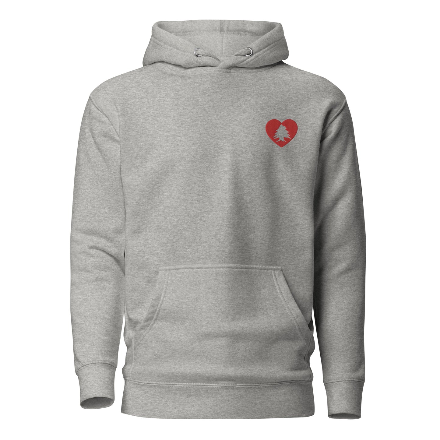 Embroidered Cedar Heart Hoodie