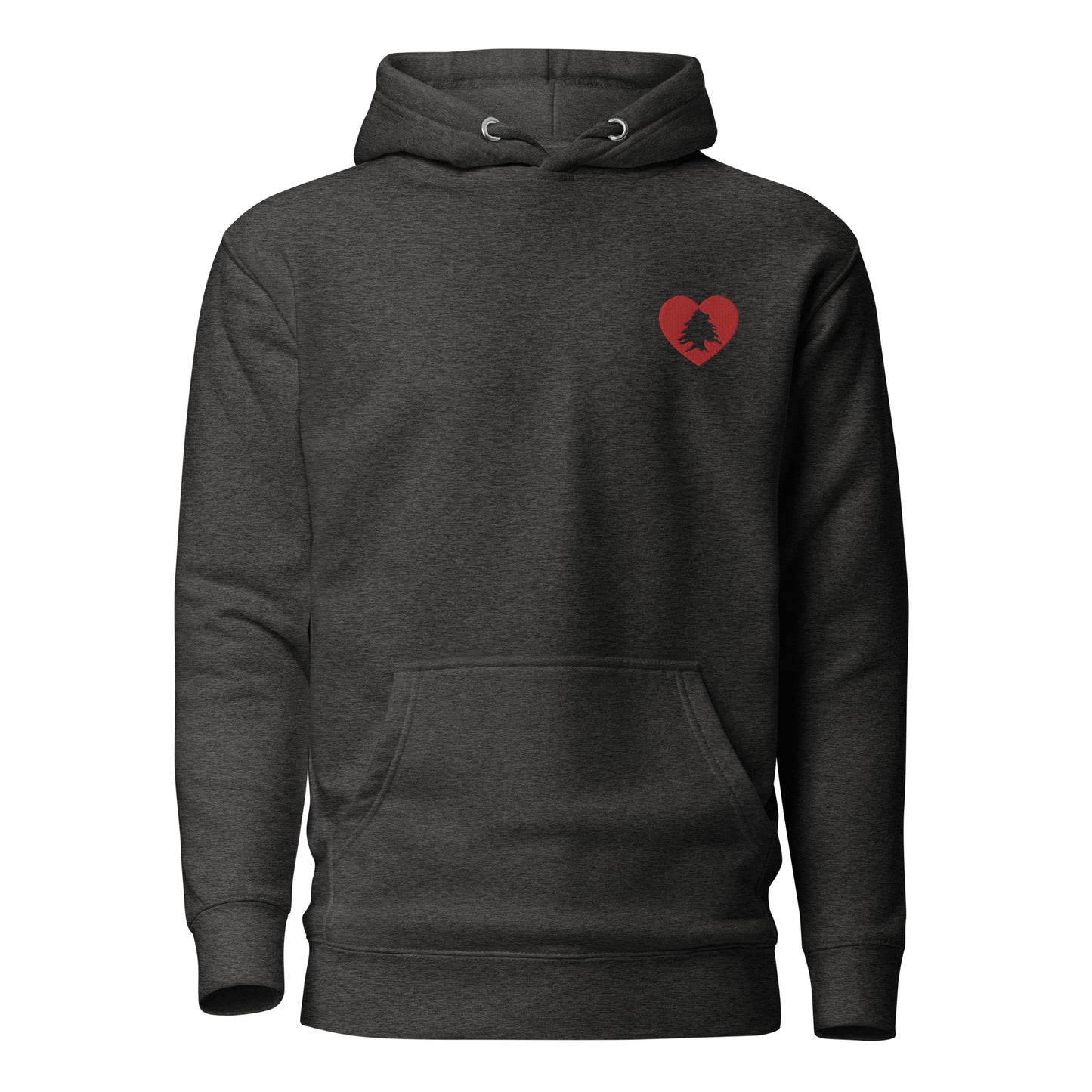 Embroidered Cedar Heart Hoodie