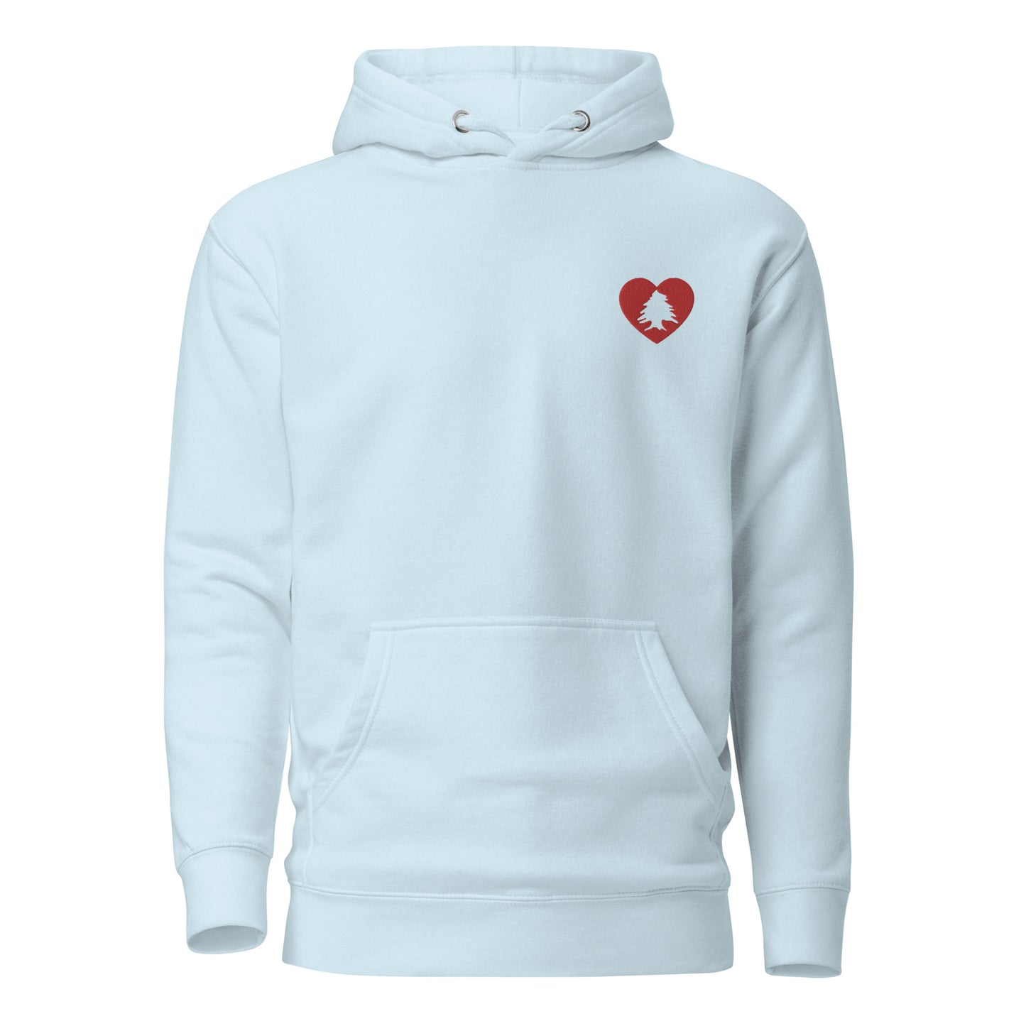 Embroidered Cedar Heart Hoodie