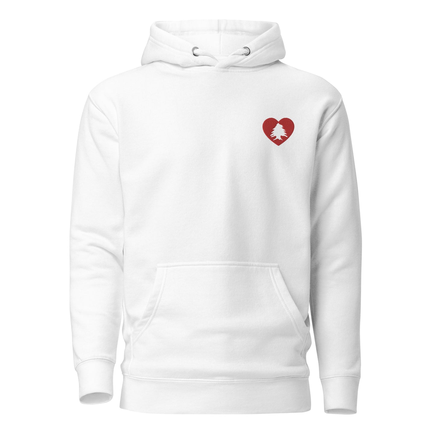 Embroidered Cedar Heart Hoodie